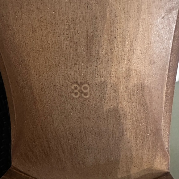 Annabella Navy Blue Woven Leather Kiltie Tassel Loafers Size 39/8-8.5 - Picture 9 of 9